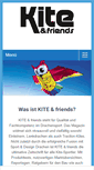 Mobile Screenshot of kite-and-friends.de